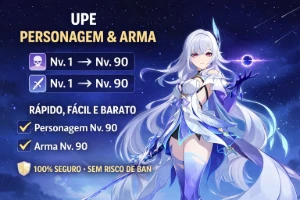 Serviços Genshin Impact – Up de Personagem & Armas ⚔️