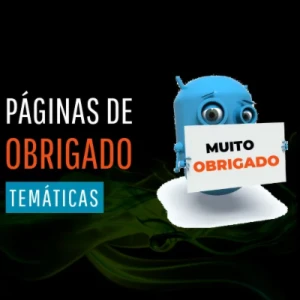 Páginas de Obrigado Temáticas