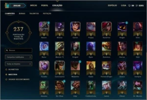 Conta lol Prtata 1 27 pdl ganhando - League of Legends