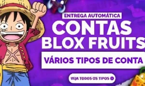 🟢Conta De Blox Fruits Com Fruta Mítica No Inventário✅🟢