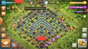 conta cv12 fullzão - Clash of Clans