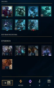 Conta nivel 33 |Ouro 4 | VENDA RÁPIDA (Bom mmr) - League of Legends: Wild Rift LOL WR