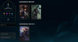 Conta nivel 33 |Ouro 4 | VENDA RÁPIDA (Bom mmr) - League of Legends: Wild Rift LOL WR