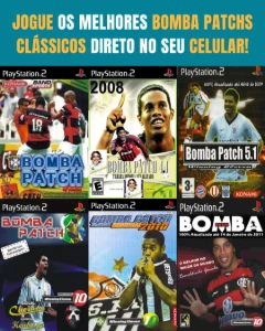 Bomba Patch Clássicos (2008 a 2012) - Android e PC - eFootball PES