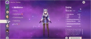 Conta AR 55 (América, PC e Mobile) tem conversa no valor - Genshin Impact