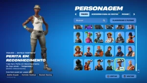 conta fortnite com 13500 vbcuks+400 skins - Outros