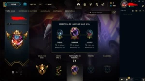 Conta lol gold - League of Legends