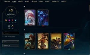 CONTA PLATINA IV, OURO III, PRATA I, BRONZE I TODAS POR 700 - League of Legends LOL