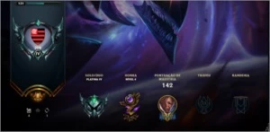 CONTA PLATINA IV, OURO III, PRATA I, BRONZE I TODAS POR 700 - League of Legends LOL