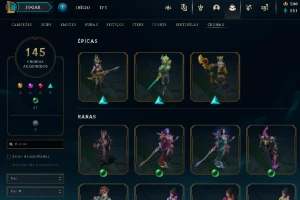  Oportunidade Conta Lol Muitas Prestigios  - League of Legends
