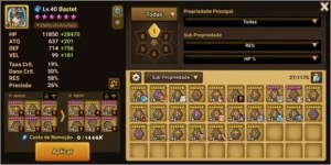 Vendo Herteit+Sylvia ntld - Summoners War