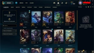 CONTA DIAMANTE 4 SMURF - League of Legends LOL