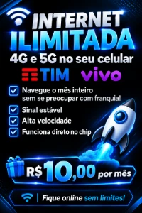 INTERNET ILIMITADA para seu celular Android - Números, Proxy e VPN Números Virtuais