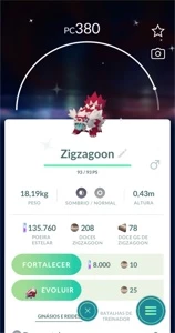 Zigzagoon Shiny Pokémon Go - Pokemon GO