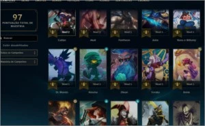conta lol diamante 4 - League of Legends