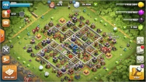 Vila Centro de Vila 12 - Clash of Clans.
