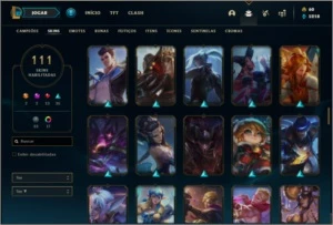 Conta prata 1 com PAX SIVIR e RYZE TRIUNFANTE (RARAS) - League of Legends LOL