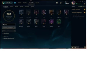CONTA LOL PLAT 1 120 SKINS + - League of Legends