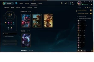 CONTA LOL PLAT 1 120 SKINS + - League of Legends