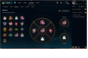 CONTA LOL PLAT 1 120 SKINS + - League of Legends