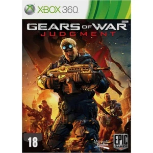 Xbox 360 4GB + Jogo Gears of War Judgement