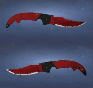 Skin Faca CS:GO Canivete Falchion | Teia Rubra - Counter Strike