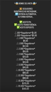BOMBE SEU INSTA - Redes Sociais