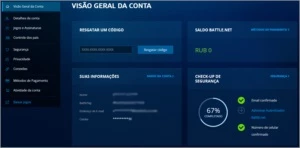 Conta battle.net com celular verificado - Call of Duty COD