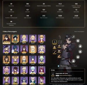 C1R1 Wriothesley + Venti + Dehya + Jean - AR 49 - Genshin Impact