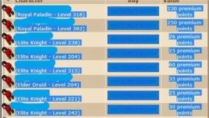 MEGA TIBIA (VENDO PONTOS)