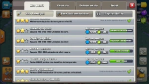 Conta clash of clans CV10 recente baratinha