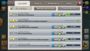Conta clash of clans CV10 recente baratinha