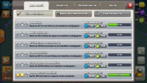 Conta clash of clans CV10 recente baratinha
