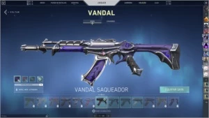 conta de valorant immortal e diversas skins