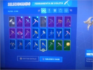 Conta FORTNITE com IKONIK - S5,S8,S9 + Salve o Mundo