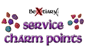 SERVICE CHARM POINTS (BESTIARY) - Tibia