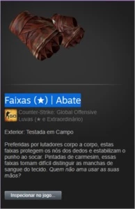 Faixas (★) | Abate testada em campo - Counter Strike CS
