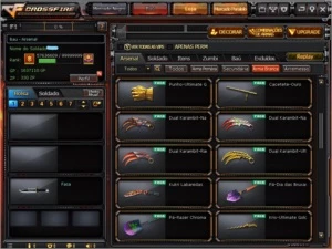 CONTA CROSSFIRE BR 36 VIPS, MAIS DE 200 ARMAS
