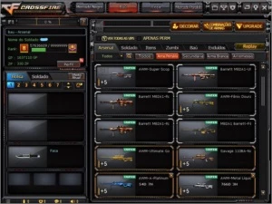 CONTA CROSSFIRE BR 36 VIPS, MAIS DE 200 ARMAS