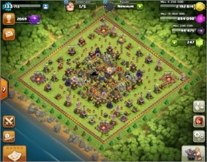 CoC CV11 Rainha40/Rei39/Guardiao7/275muros11 - Clash of Clans