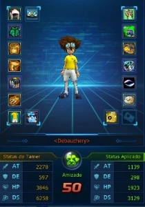 Conta SusanoShin/TrueVice - Digimon Masters Online DMO