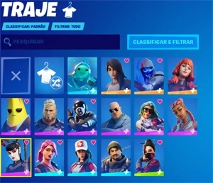 CONTA FORTNITE/EPIC GAMES
