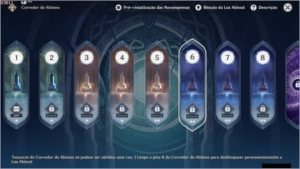 Conta Genshin Impact - DILUC + ZHONGLI + Catalyst 5* - AR 30