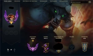 CONTA MESTRE FULL CHAMP 276SKINS - League of Legends LOL