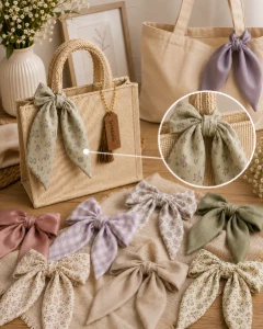 Lenço Personalizado Decorativo Para Bolsas e Utilitários