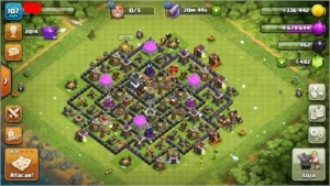 CLASH CV9 FULL!! - Clash of Clans