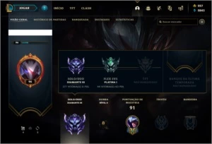 Conta de League of Legends LOL