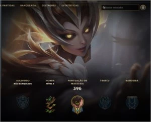 conta 175 skins - League of Legends LOL