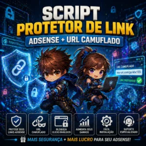Script Protetor de Link Adsense + Url Camuflado