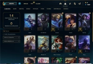conta gold IV com 61? wr, ganhando 25pdl p/ partida!! - League of Legends LOL